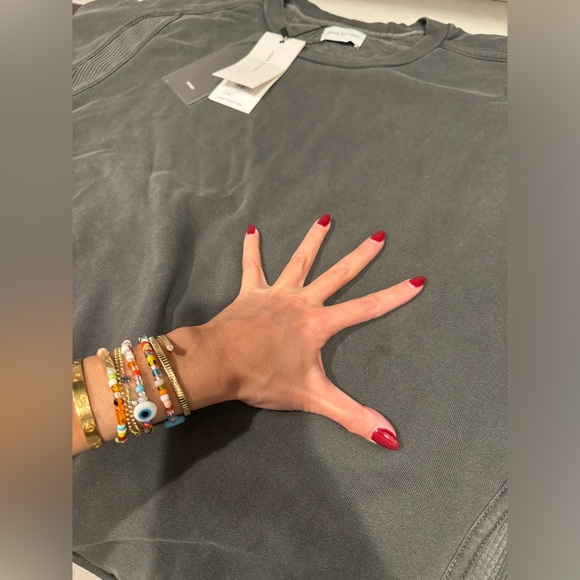 John Elliot Washed Black Men’s Crew - Picture 5 of 7